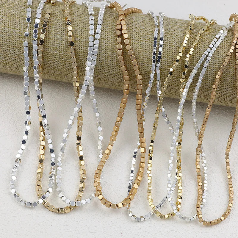 BTFBES Square Stone Beads