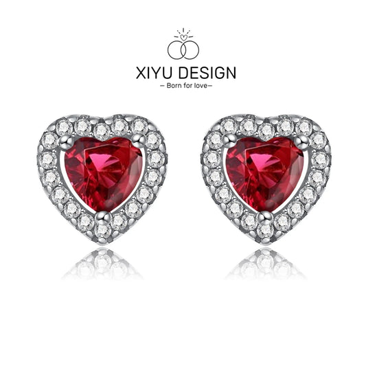 XIYU DESIGN 925 Sterling Silver Multi Shapes Ring Earrings Necklace