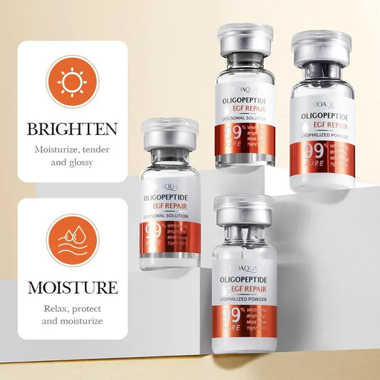 BIOAQUA Oligopeptide EGF Repair Lyofilized Powder Set for Women