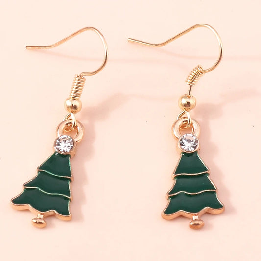 Christmas Shapes Drop Earrings for Women