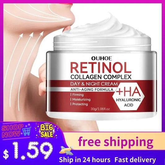 OUHOE Retinol Collagen Complex Day & Night Cream for Women