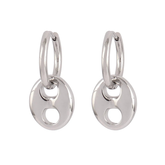 Stainless Steel Hoop Earrings for Women