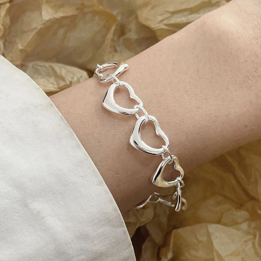 BF CLUB Solid 925 Sterling Silver Bracelet