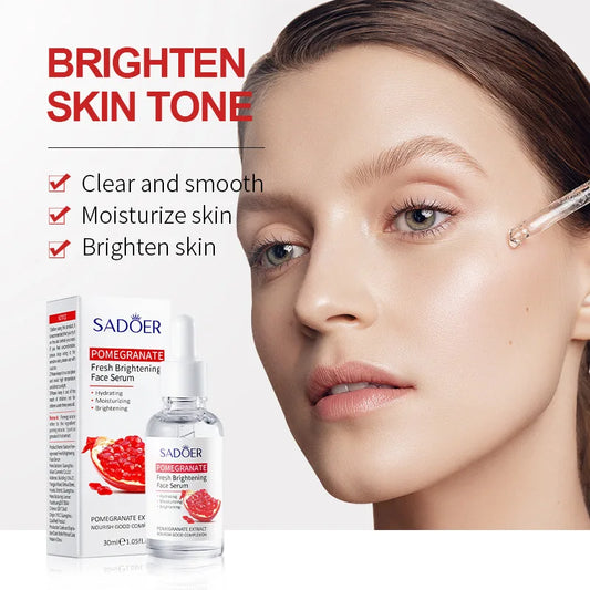 SADOER Vitamin C Niacinamide Hyaluronic Acid Turmeric Face Serum
