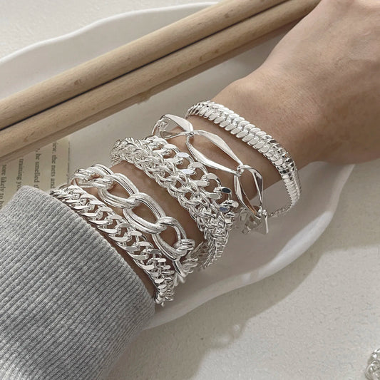 BF CLUB Solid 925 Sterling Silver Bracelet