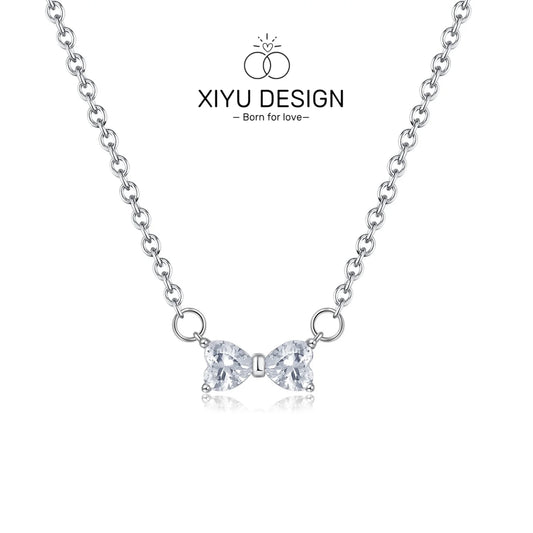 XIYU DESIGN 925 Sterling Silver Multi Shapes Ring Earrings Necklace