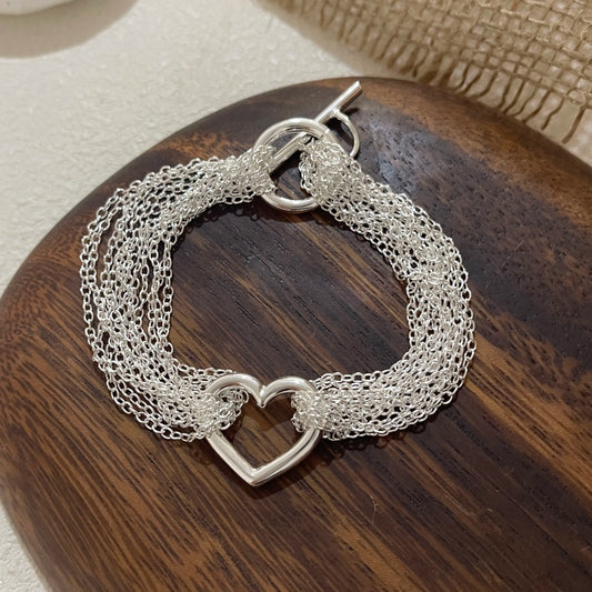 BF CLUB Solid 925 Sterling Silver Bracelet
