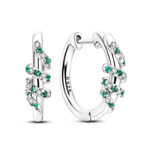 PANPOKI S925 Sterling Silver Hot Style Cherries Drop Earrings for Women