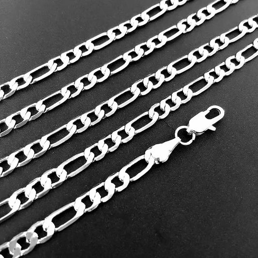 ALIZERO UNISEX 925 Sterling Silver Necklace