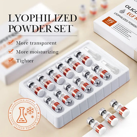BIOAQUA Oligopeptide EGF Repair Lyofilized Powder Set for Women