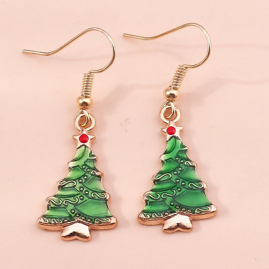 Christmas Shapes Drop Earrings for Women