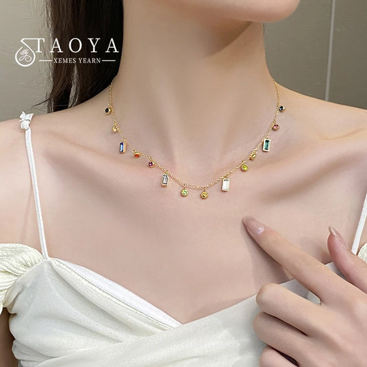 TAOYA Light Luxury Stainless Steel Necklace