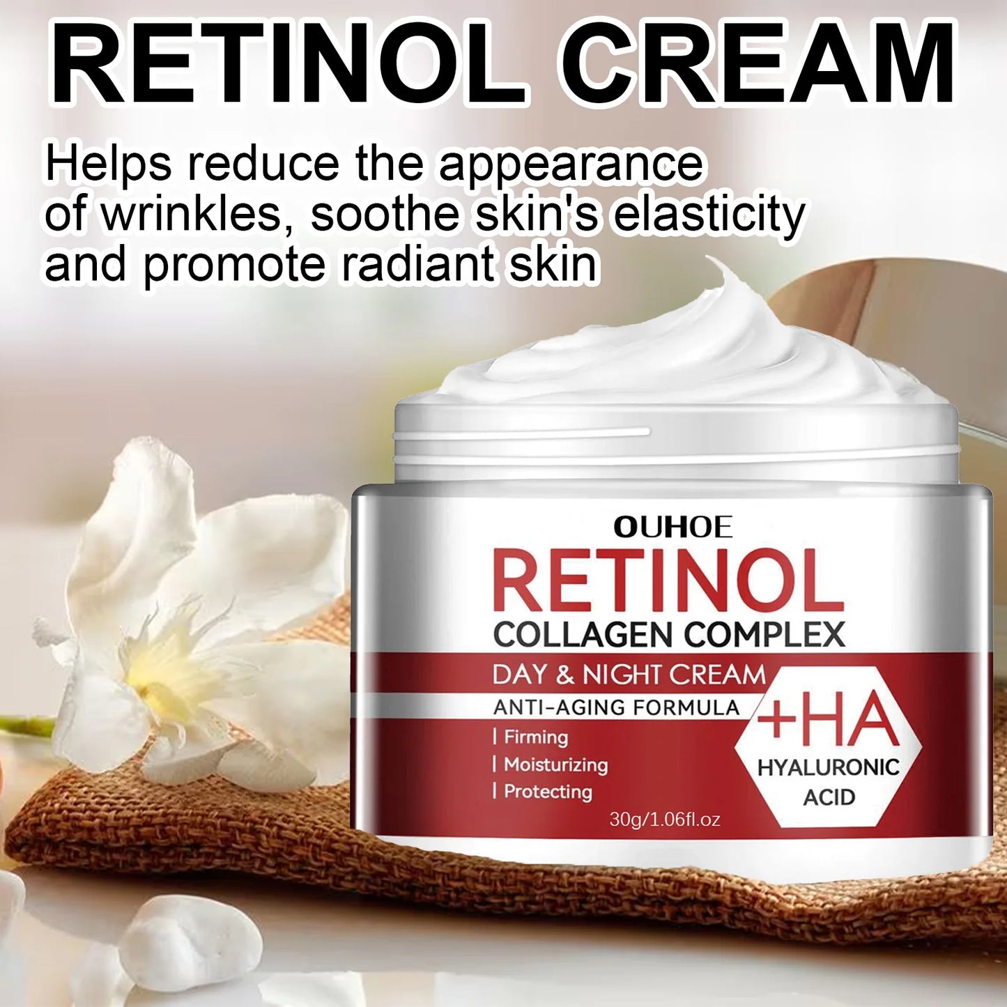 OUHOE Retinol Collagen Complex Day & Night Cream for Women