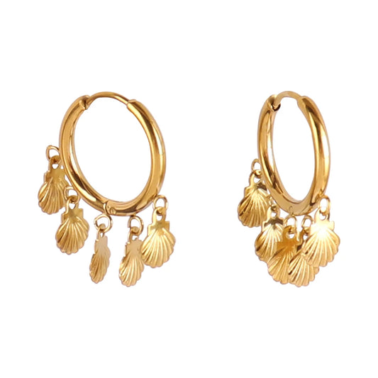 Stainless Steel Hoop Earrings for Women