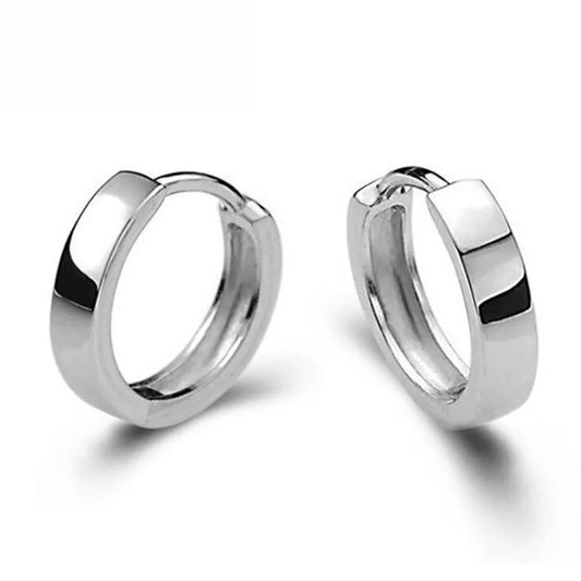 Korean Fashion Round Crystal Earrings